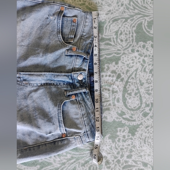 GAP Women's Light Blue Ripped Jeans - Picture 2 of 5